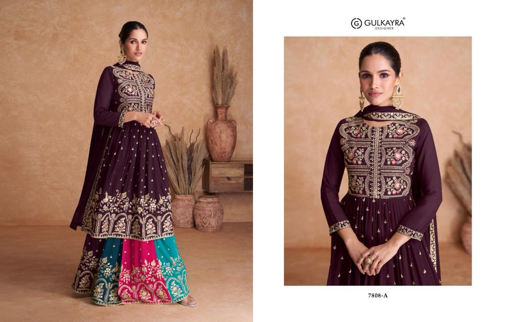 Gulkayra Almirah Georgette Wedding Salwar Suits Catalog
